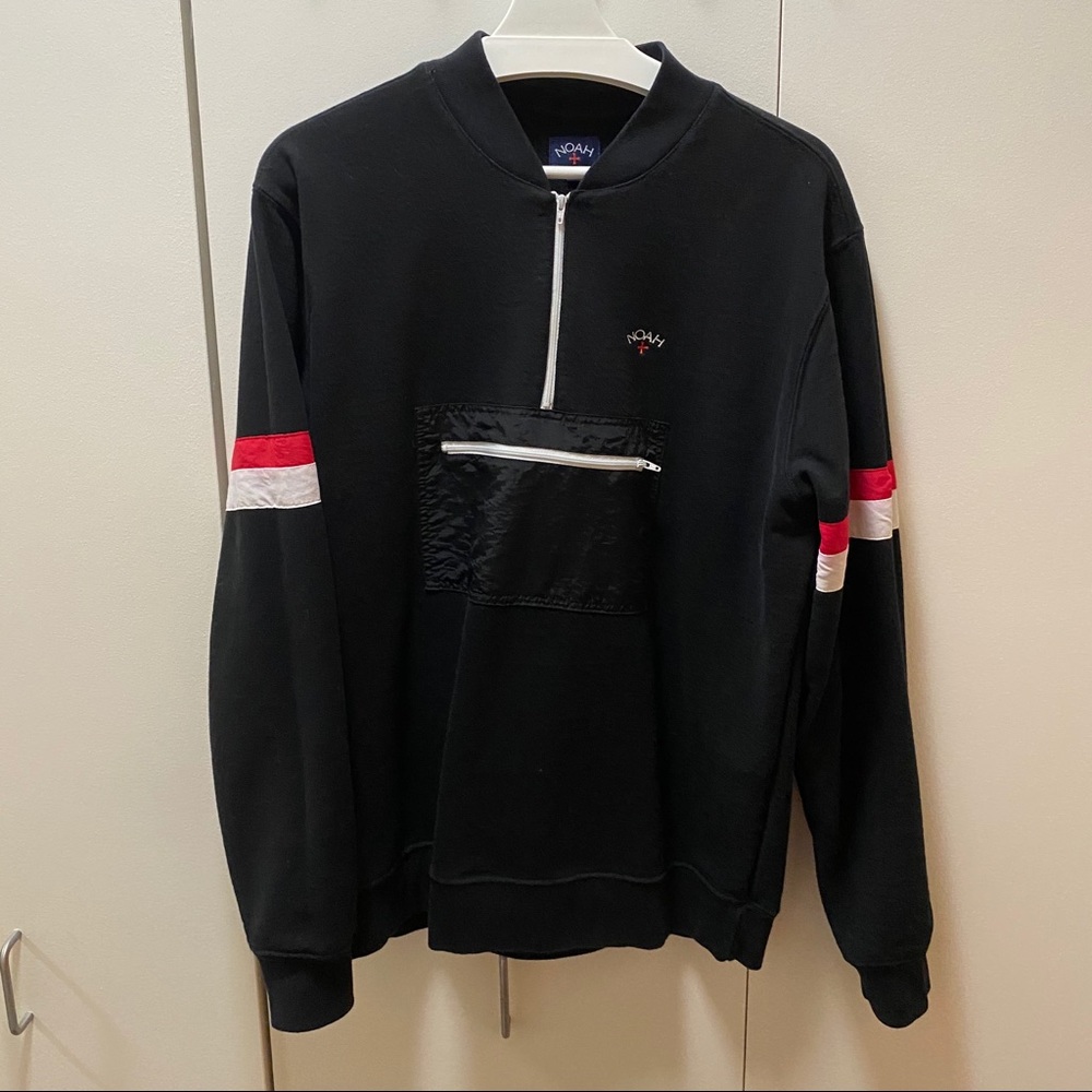 1/4 NOAH Core Logo Zip Sweatshirt Bomber